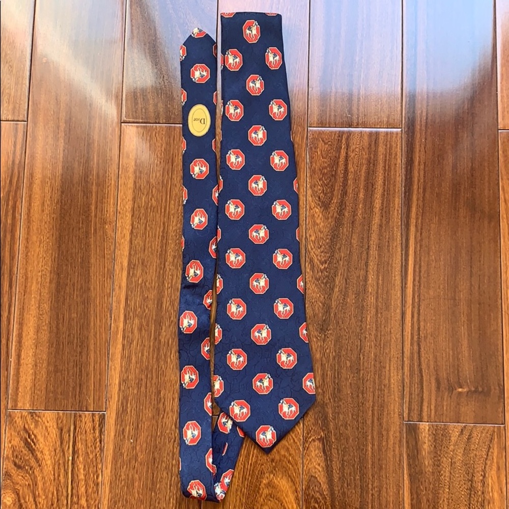 Vintage Christian Dior Silk Tie